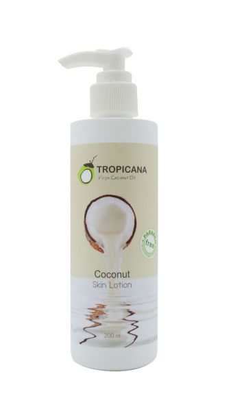 Tropicana Oil Natürlicher Kokosöl Hautlotion 200ml