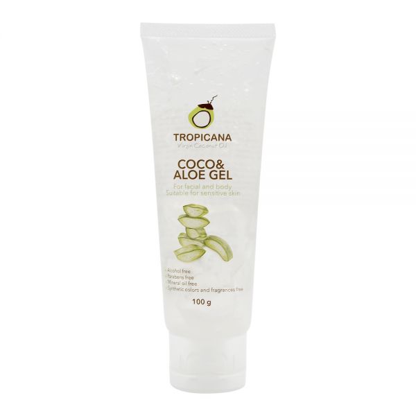 Tropicana Oil Natürliches Kokos&Aloe Vera Gel 100ml