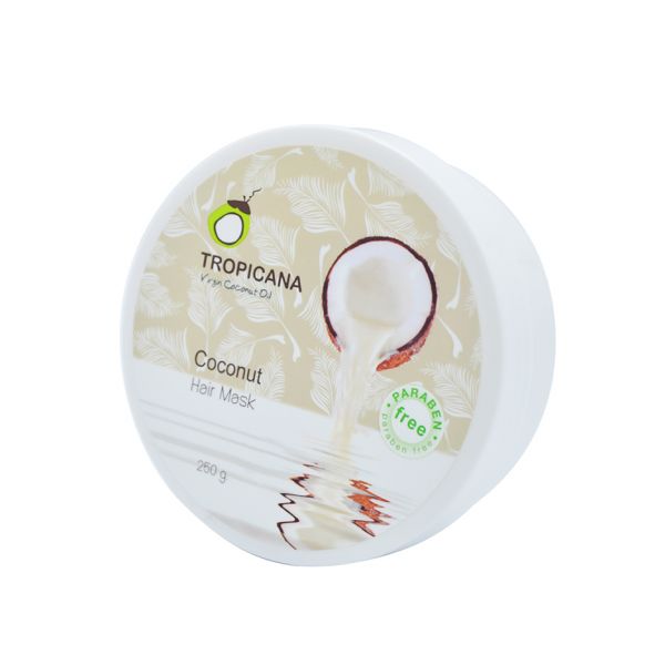Tropicana Oil Natürliche Kokosöl Haarmaske 250g